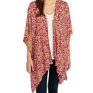 Spring Floral Embroidered Duster/Kimono